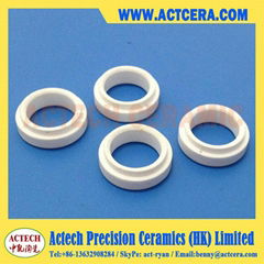 Ceramic ring for wire drawing machine