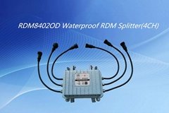 DMX Waterproof  Splitter and Amplifier 4CH