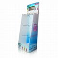 Point of Sale cardboard stand display with hooks