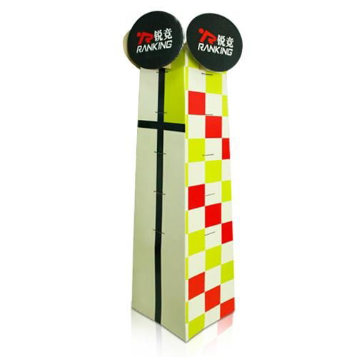 Point of Sale Standing Display with Hooks 2