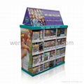 Cardboard Standing Display Rack,