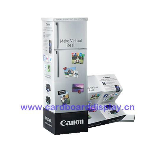 cardboard totem standing display for cosmetic prodcut 5