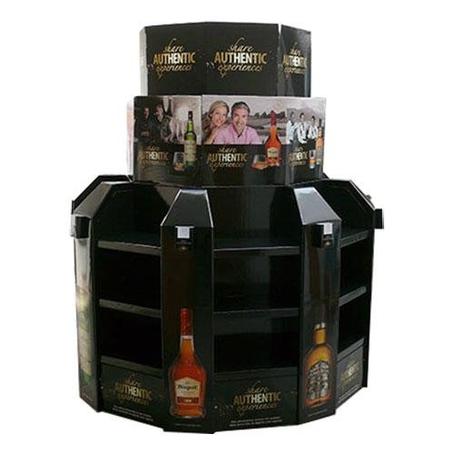 Supermarket Promotional Corrugated Cardboard Display or POP Up Display Stand/Pro 5