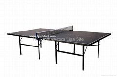 Foldable table tennis table 