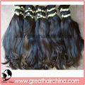 Virgin Human Hair Bulk Natural Color Body Wave GH-HB001 4