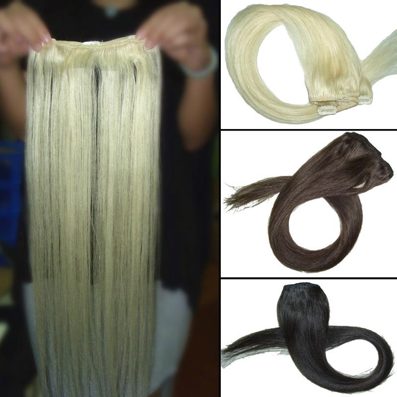 Remy human hair Clip in Hair 3