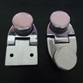 Special offer Mirror Finish Free Pivoting Action glass door hinge 1