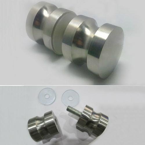 Classic double side stainless steel shower door knob