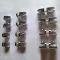 Mass supply Zinc alloy glass shelf support clamp brackets 3