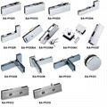 door control hardware stainless steel Centre strike patch fitting for lock 2