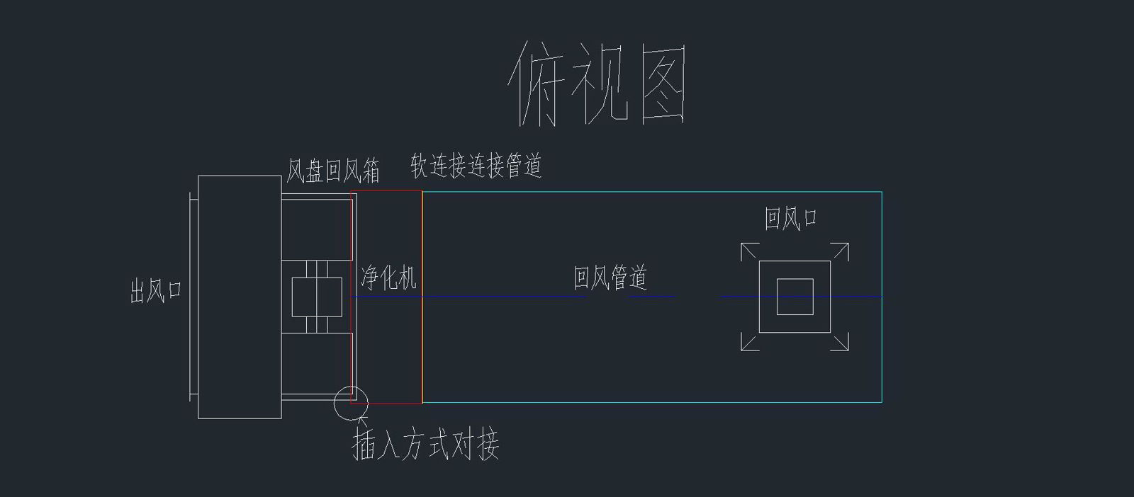 回风口式风盘电子空气净化器 2