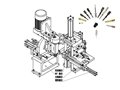 Automatic milling flat machine