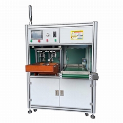 Motor shaft automatic detection and straightening machine