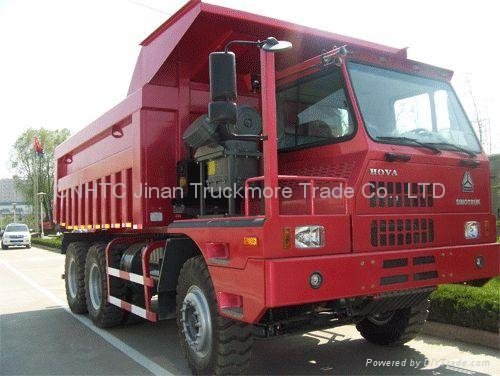 SINOTRUK HOVA 60 Mining Dump Truck / Mining Tipper (6x4 transmission auto)