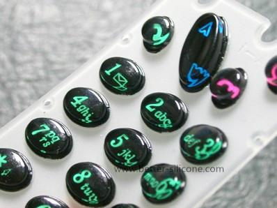 Elastomeric Rubber Silicone Epoxy Keypad