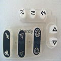 Customized Silk Screen Silicone Rubber Keypads 4
