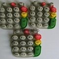 Customized Silk Screen Silicone Rubber Keypads 5