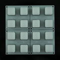 Elastomer 4x4 Buttons Transparent