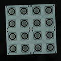 Elastomer 4x4 Buttons Transparent Silicone Keyboard 5