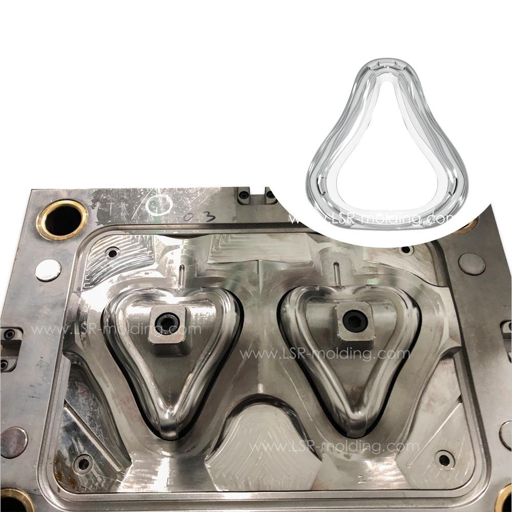 CPAP Mask Cushion Liquid Silcone Rubber LSR Injection Molding