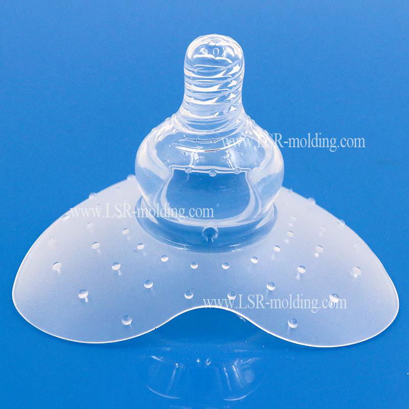 Baby Nursing Pad Baby Nipple Liquid Silcone Rubber LSR Injection Mold