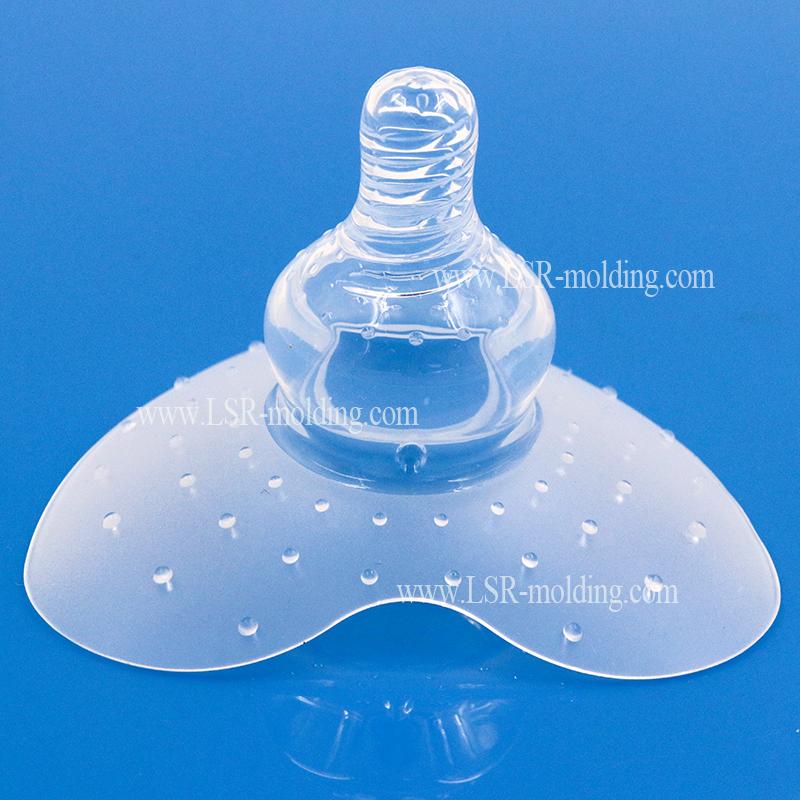 Baby Nursing Pad Baby Nipple Liquid Silcone Rubber LSR Injection Mold 1