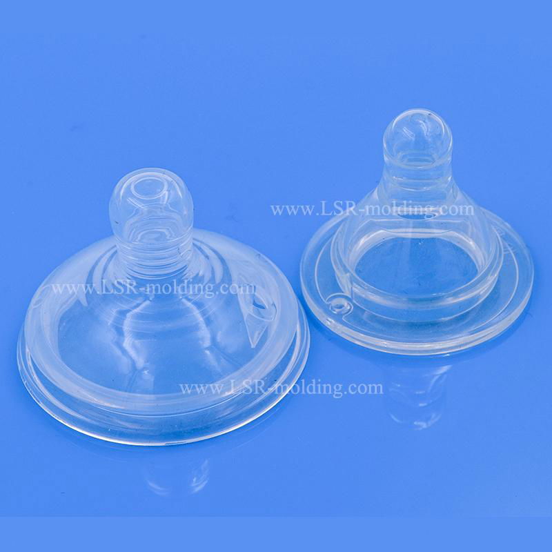 Baby Nursing Pad Baby Nipple Liquid Silcone Rubber LSR Injection Mold 3