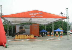 outdoor event roof truss system