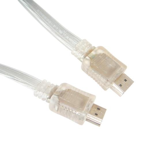 transparent flat  HDMI  cable