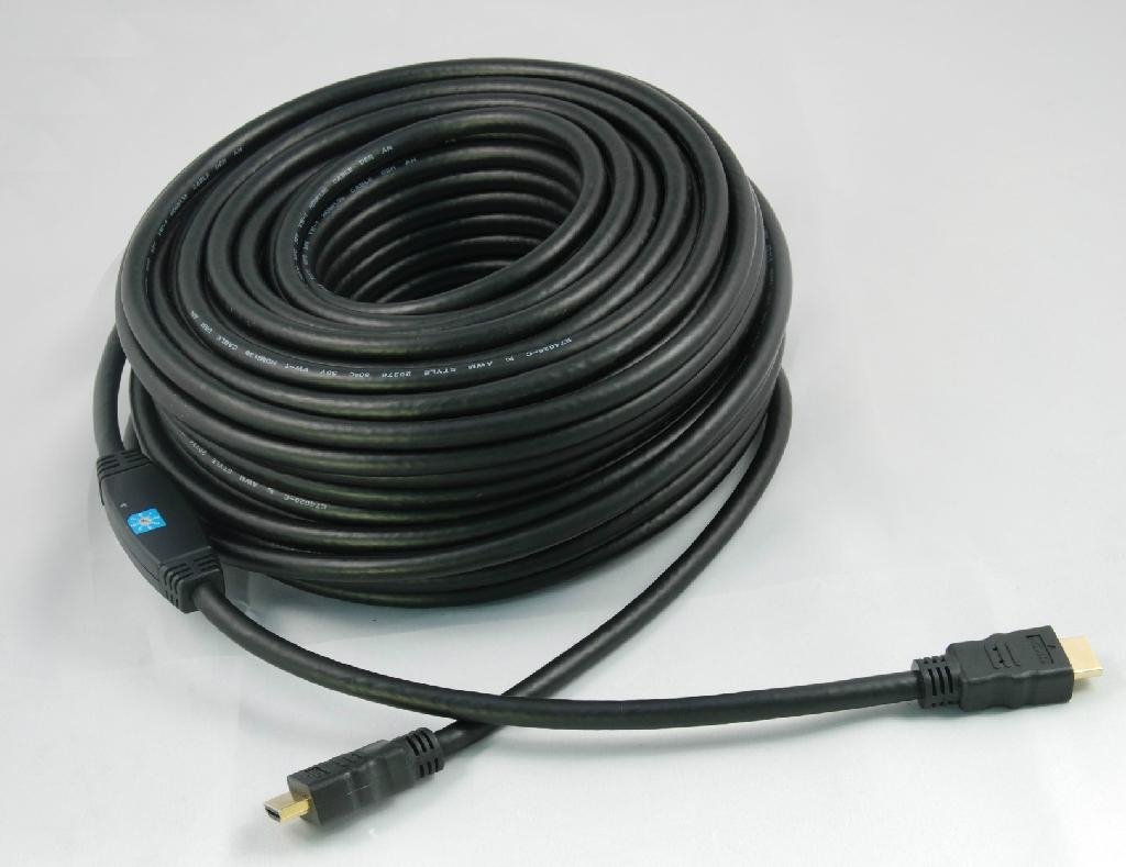 50M/164FT High-end Long length HDMI cable 1.4V for in-wall installation 