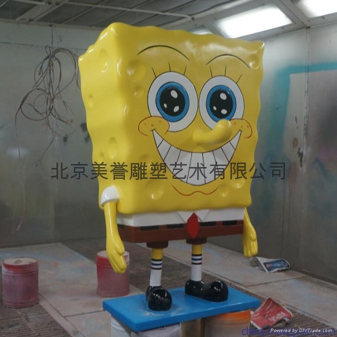 玻璃钢卡通雕塑 5
