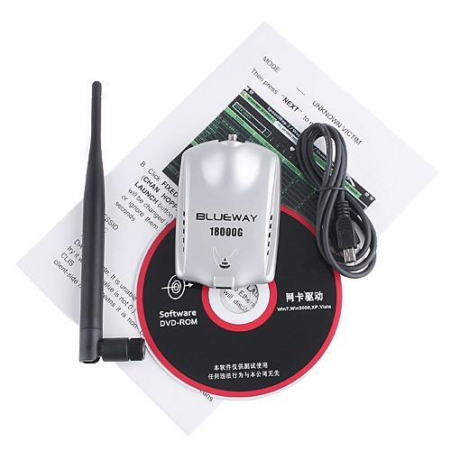 18000G high power wireless adapter 150M Ralink 3070 4