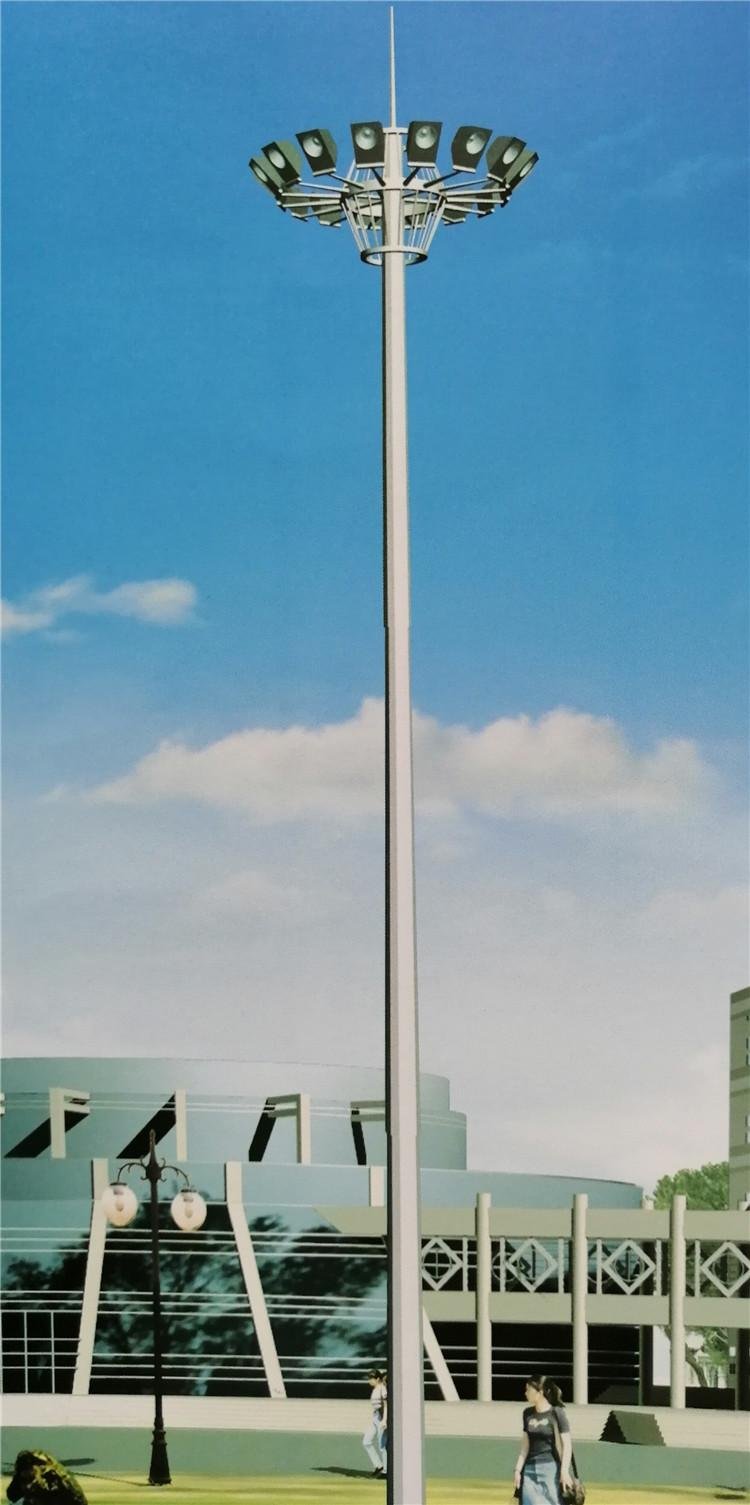 30米自動昇降河南鄭州高杆廣場燈  3
