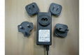 15V1A exchangeable plugs power adapter 3