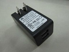 5V2A doubl USB  power adaptor 