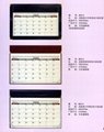 manager desk calendar/blotter