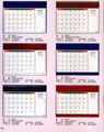 desk writing pad calendar/blotter/table planner