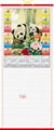 2012 RESTAURANT MENU CANE  WALLSCROLL CALENDAR 3