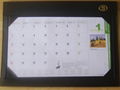 colorful desk writing mat calendar/blotter/table planner 1