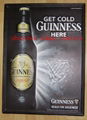 GUINESS BEER 3D EMBOSSED WALL PVC CHART/POSTER