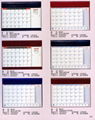 desk writing pad calendar/blotter/table planner