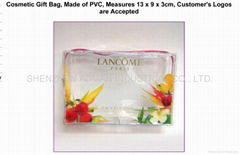 cosmetic soft pvc bag