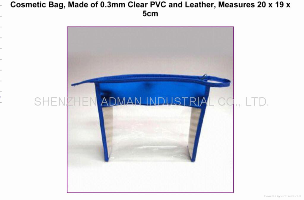 cosmetic soft pvc bag