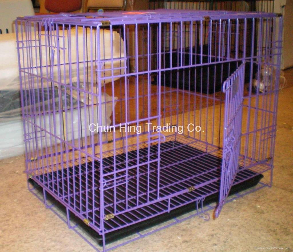 Powder coating dog cage 2