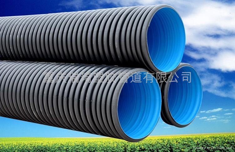 大量HDPE鋼帶增強纏繞管便宜銷售 3