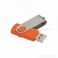 8gb plastic swivel usb pen drive flash disk
