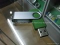 8gb plastic swivel usb pen drive flash disk