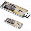 16gb metal usb pen drive flash sticker