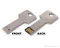 Capless metal key style usb 2.0 disk 