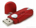 Promotion Plastic USB Flash Drive,1gb to 64gb